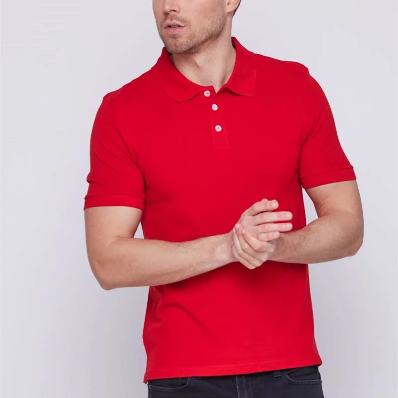 Tricou polo rosu